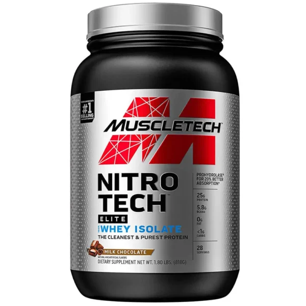 Muscletech Nitrotech Elite Whey Isolate 818g