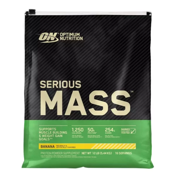 ON Serious Mass Banana Flavor 12lb