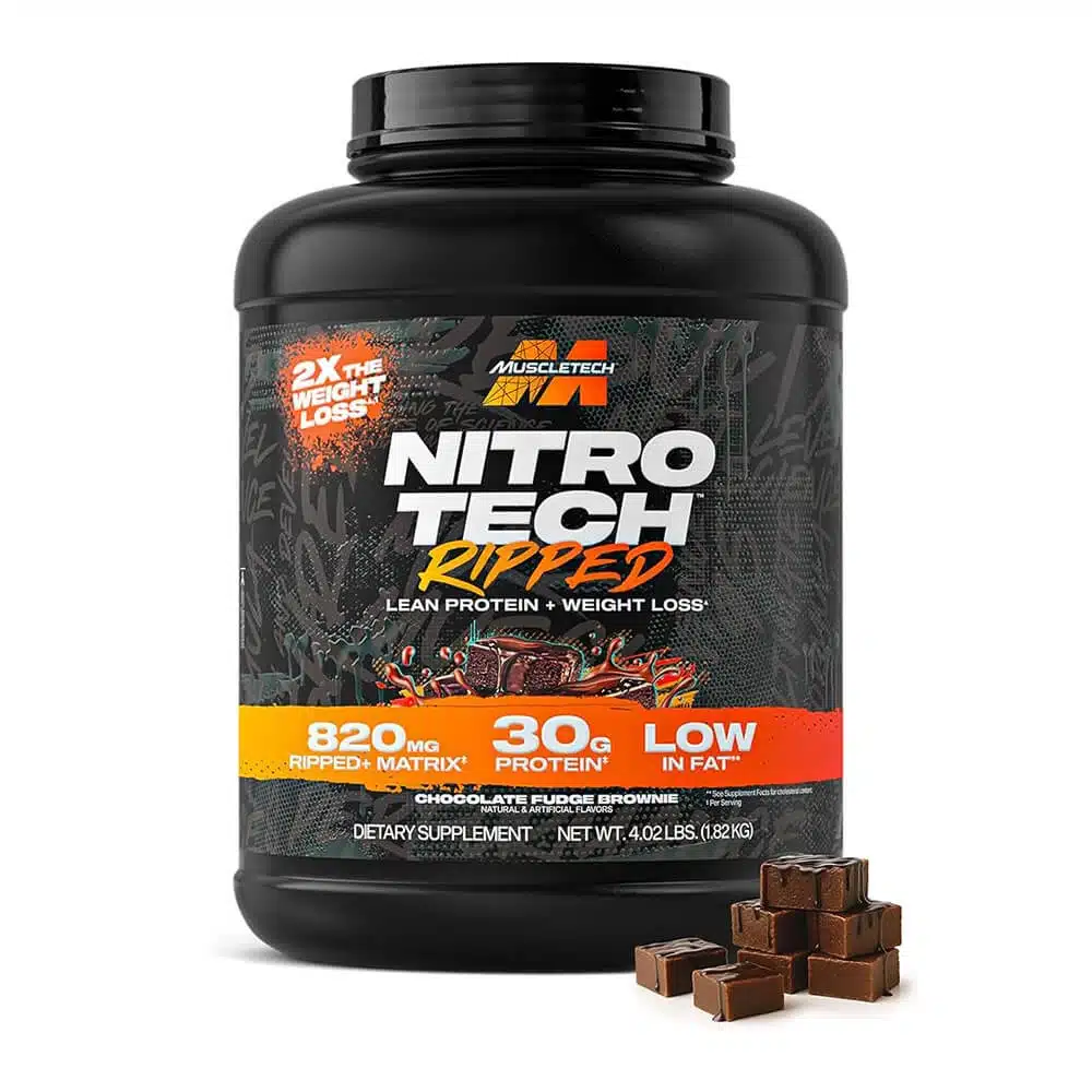 nitrotech ripped whey protein