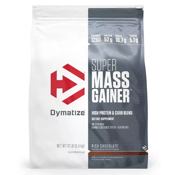 Dymatize Super Mass Gainer Double Rich Chocolate 12lb