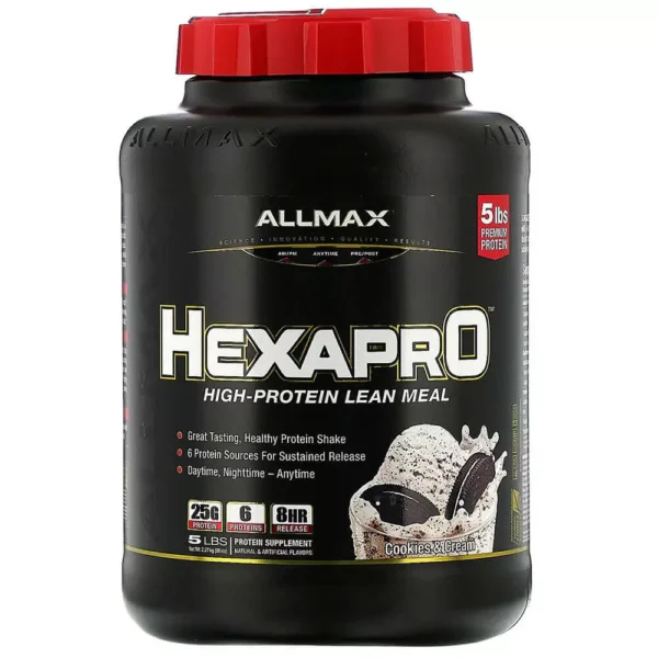 AllMax Hexapro Cookies Cream 5lbs