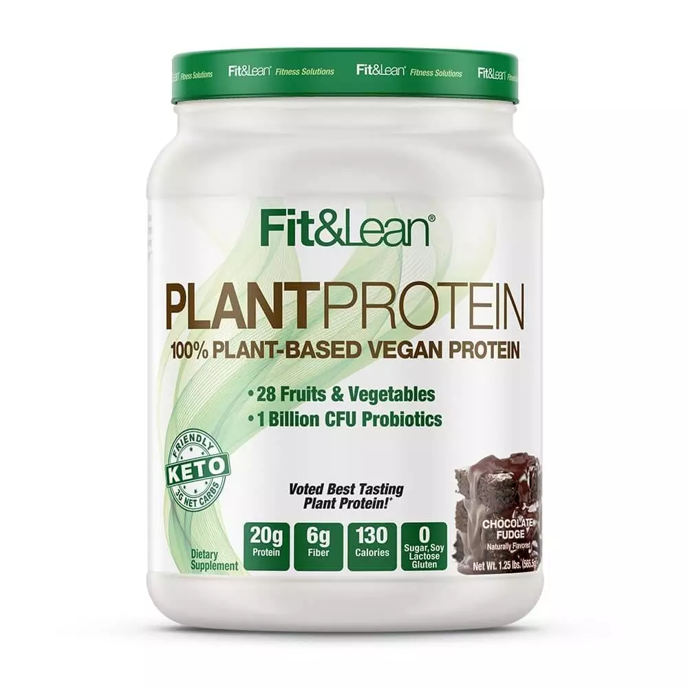Fit & Lean Plant Protein Chocolate Fudge