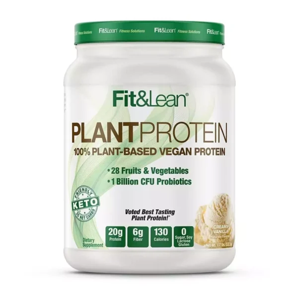 Fit & Lean Plant Protein Creamy Vanilla