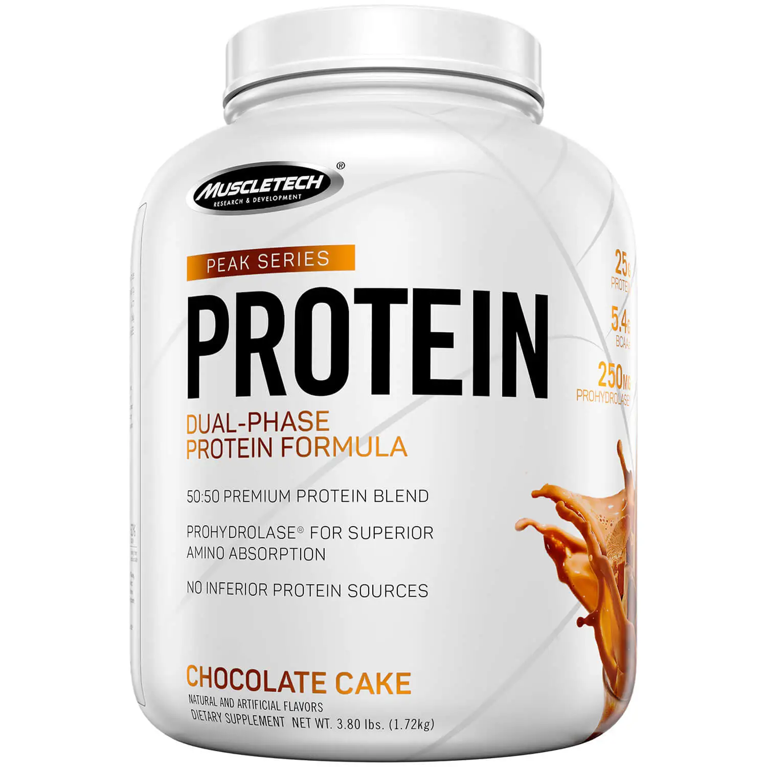 Muscletech Peak Series Protein 3.8lbs Chocolate Cake