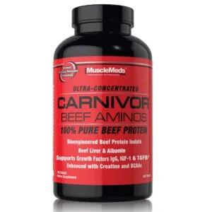 MuscleMeds Carnivor Beef Amino 300 Tablets