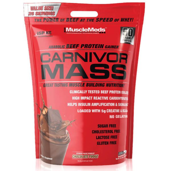 Musclemeds Carnivor Mass Gainer A1 Protein 3446