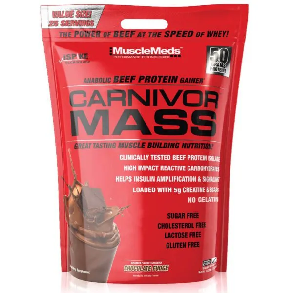 MuscleMeds Carnivor Mass Chocolate Fudge 4850 gm