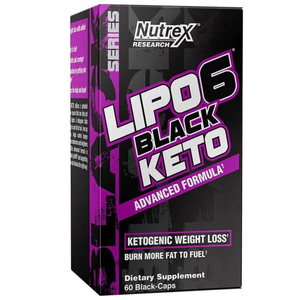 Nutrex Lipo 6 Black Keto 60 Capsules