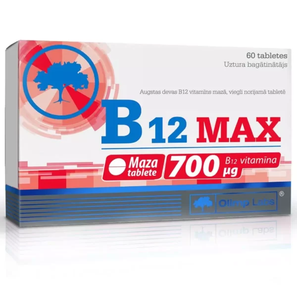 Olimp B12 Max 700 mcg Supplement 60 Tablets