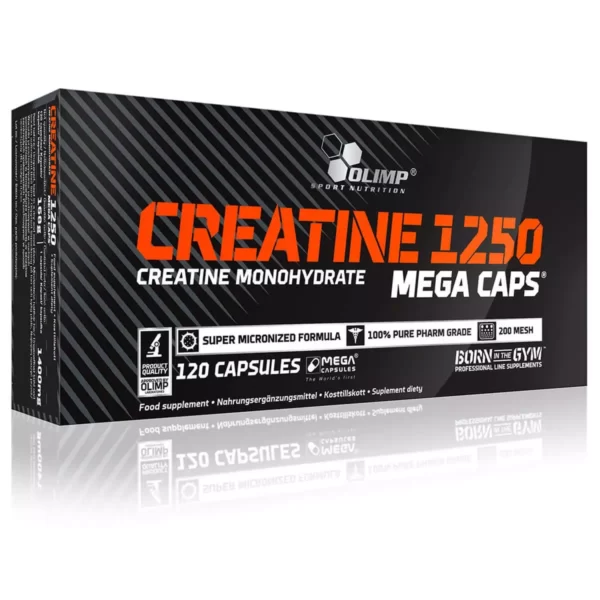Olimp Creatine Monohydrate 1250 120 Mega Capsules