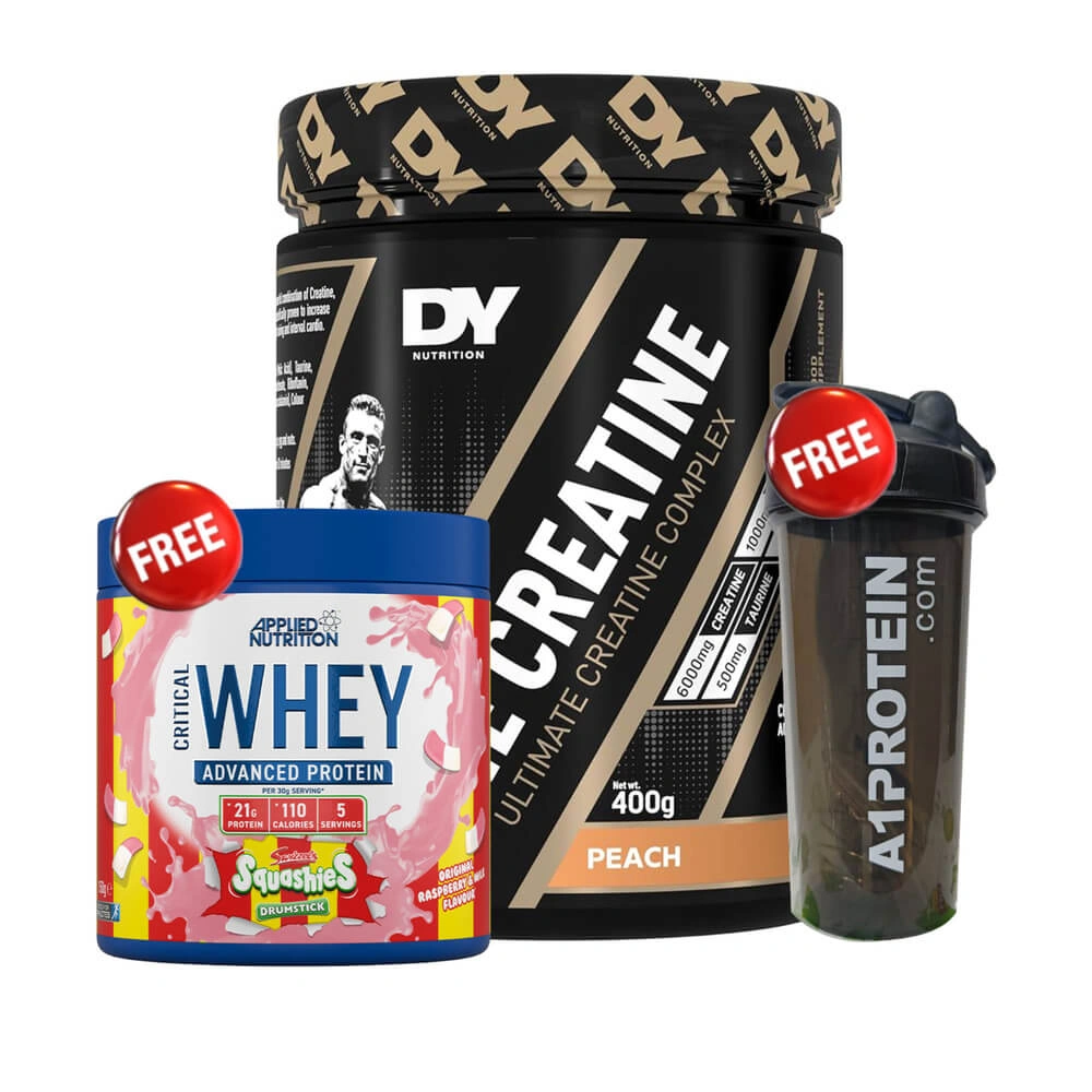 dy nutrition creatine peach flavor