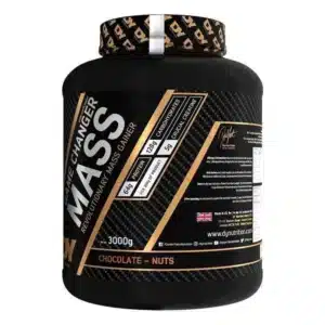 dy nutrition game changer mass gainer 3000g, chocolate nuts