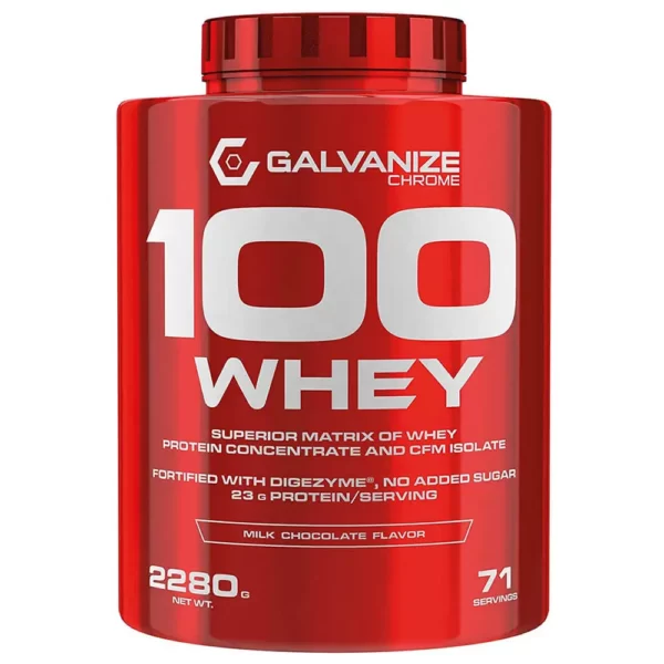 Galvanize 100 Whey Protein Milk Chocolate 71 Servings