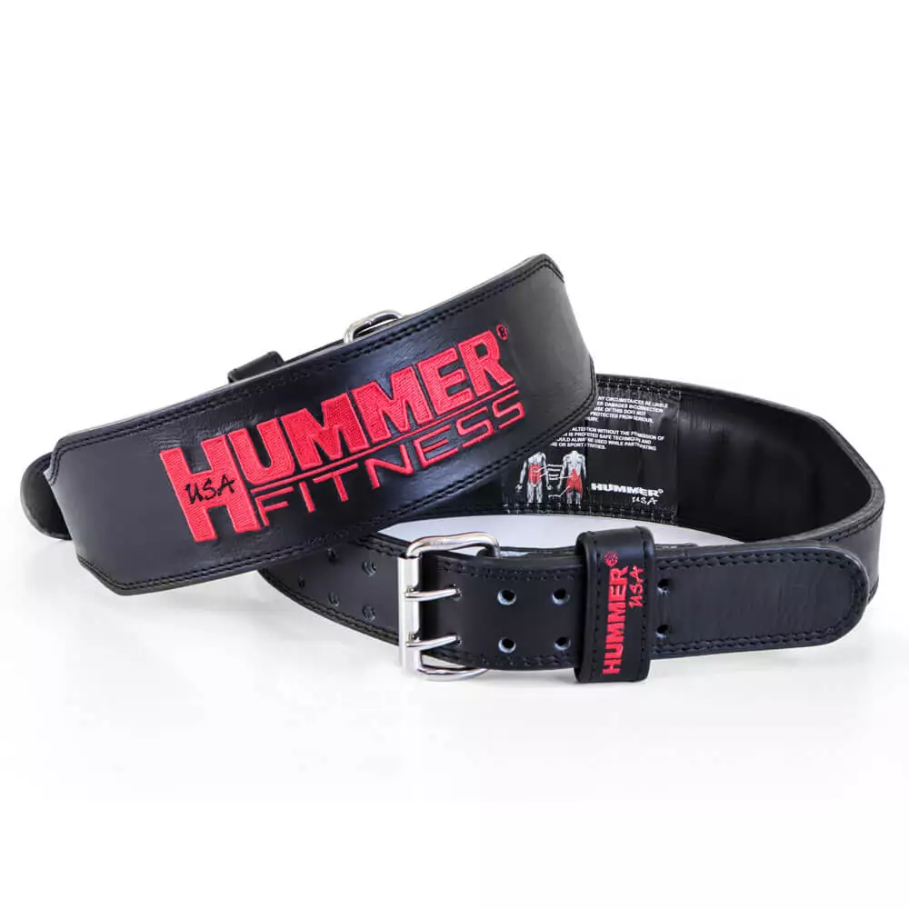 Hummer Fitness Leather Padded Belt - A1 Protein