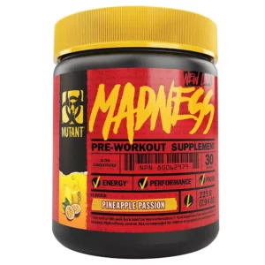 Mutant Madness Pre-Workout Pineapple Passion 225g