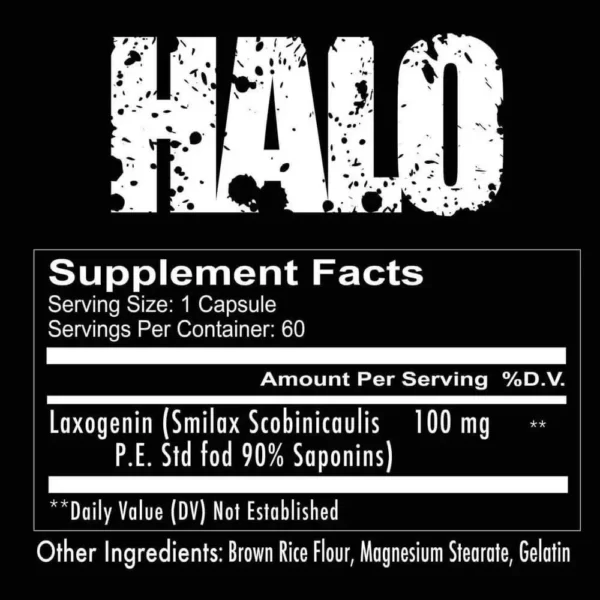 Redcon1 Halo Muscle Builder 60 Capsules Facts
