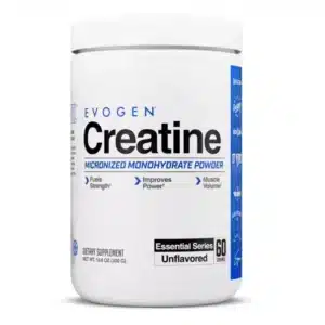 evogen creatine monohydrate unflavor 60 servings