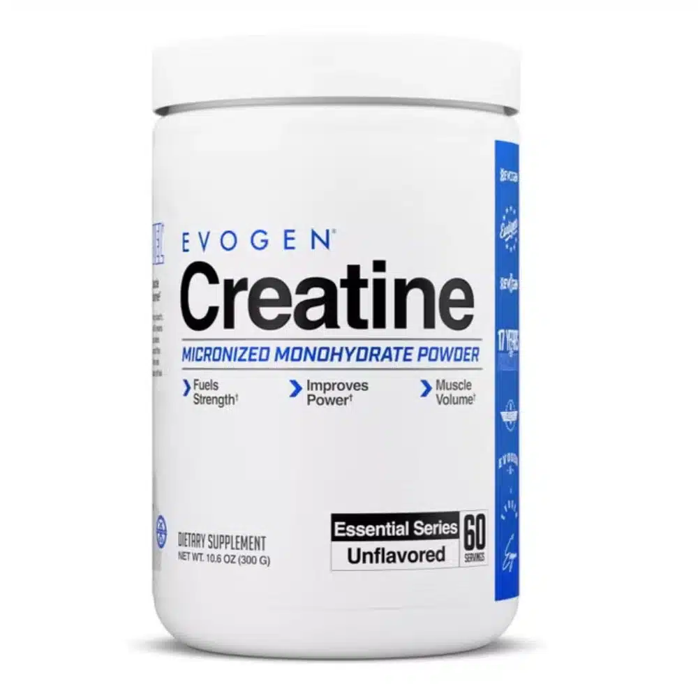 evogen creatine monohydrate unflavor 60 servings