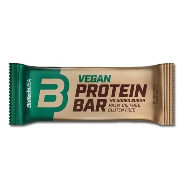 Biotechusa Vegan Proten Bar Chocolate 50g