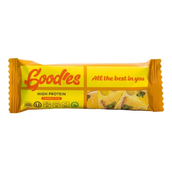 Goodies Protein Bar Lemon Pie 40g