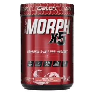 Isatori Morph X5 Pre-Workout Cherry Frost 20 Servings 426g