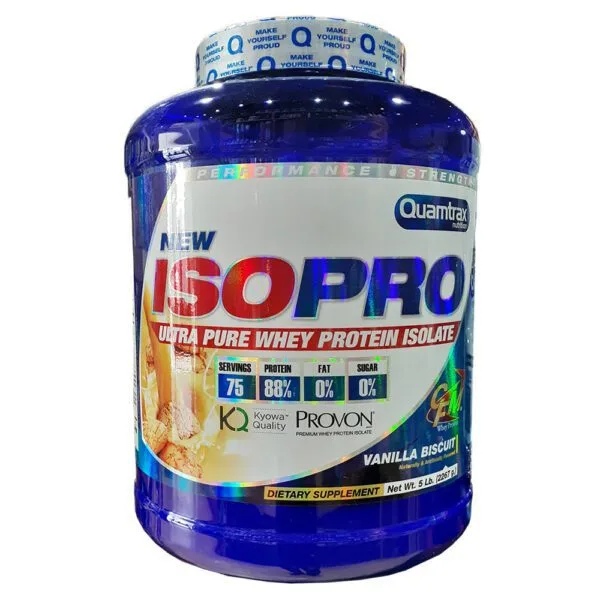 Quamtrax ISOPRO Whey Isolate Protein A1 Protein