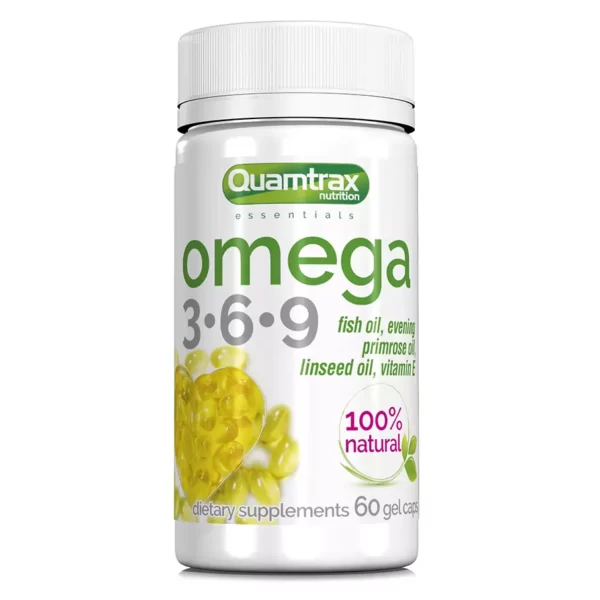 Quamtrax Nutrition Omega-3-6-9 500 mg 60 Capsules