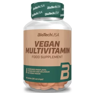 BiotechUSA Vegan Multivitamin 60 Tablets