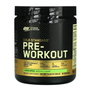 Optimum Nutrition ON Gold Standard Pre-Workout 300g, green apple