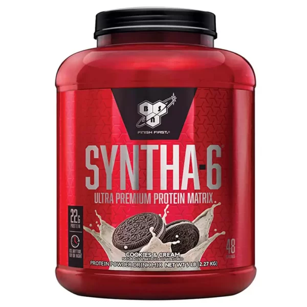 BSN Syntha-6 Cookies and Cream 48 Servings 5lb