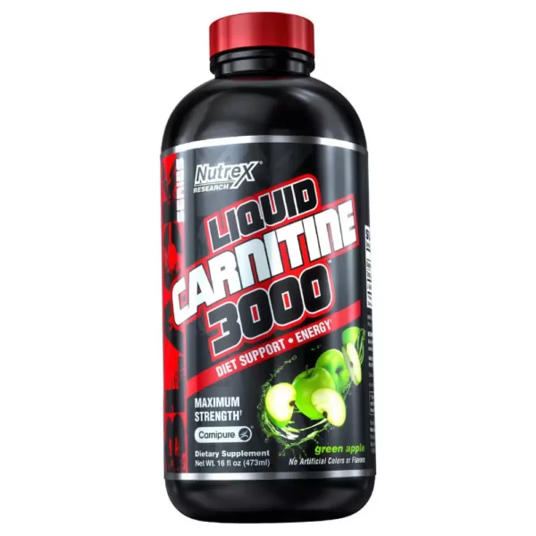 Nutrex Liquid Carnitine 3000 Green Apple 480ml