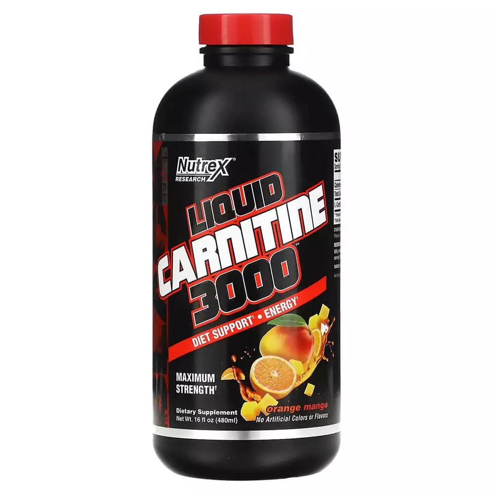 Nutrex Liquid Carnitine 3000 Orange Mango 480ml