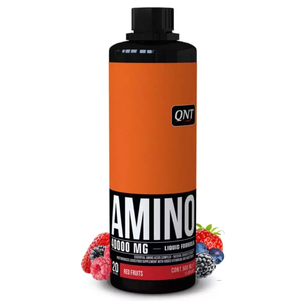 QNT Amino Acid Liquid 40000 Red Fruits 20 Servings 500ml