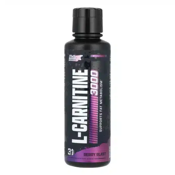 nutrex l-carnitine 3000, berry blast