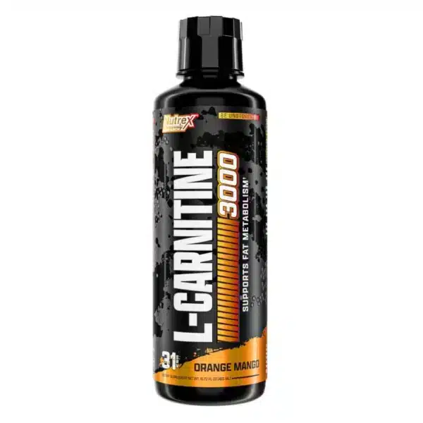 nutrex l-carnitine 3000, orange mango