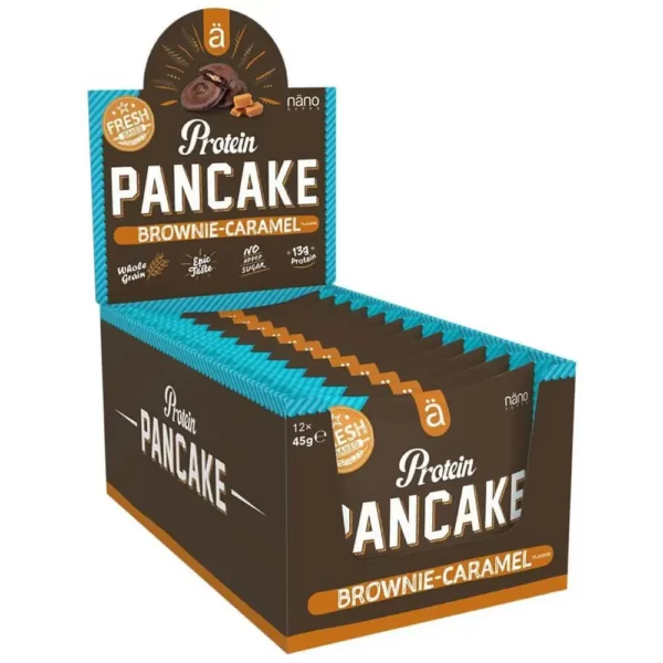 Nano Pancake Brownie Caramel 45g Pack of 12