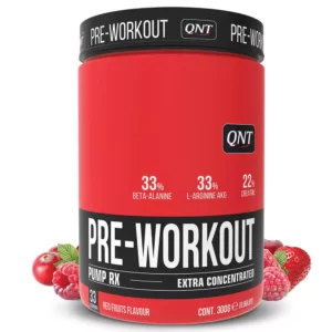 QNT Pre-Workout Pump RX Red Fruits 33 Servings 300g