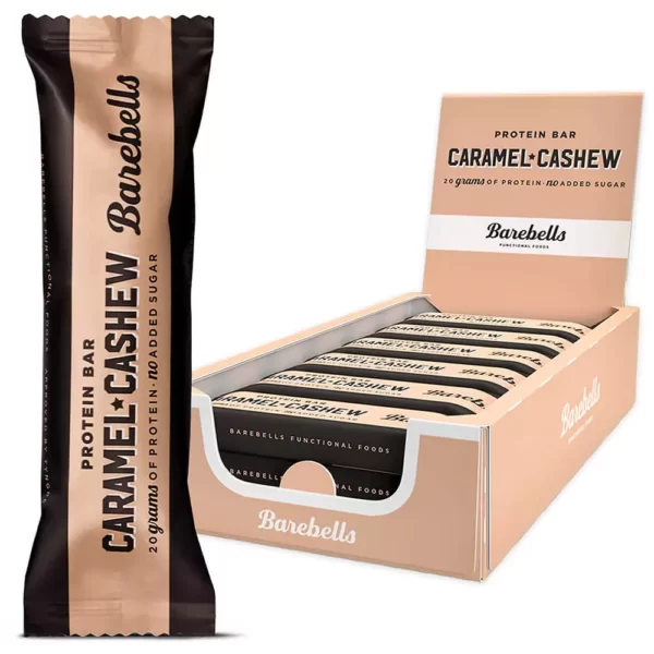 Barebells Protein Bar 55g Caramel Cashew Pack of 12