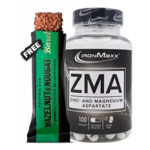 Ironmaxx ZMA With Free Barbell Bar