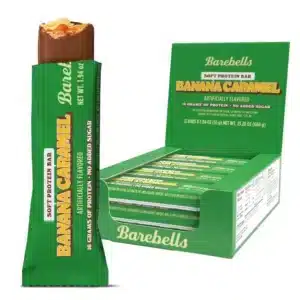 barebells protein bar banana caramel 660g pack of 12