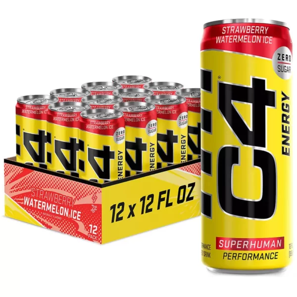 Cellucor C4 Energy Strawberry Watermelon Ice 473ml Pack of 12