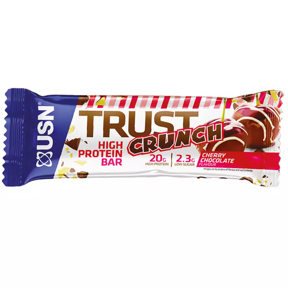 USN Trust Crunch Bar Cherry Chocolate 60g