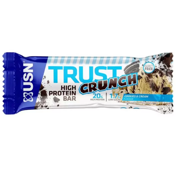 USN Trust Crunch Bar Cookies Cream 60g