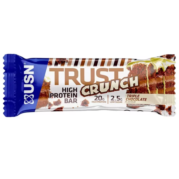 USN Trust Crunch Bar Triple Chocolate 60g