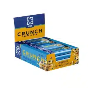 usn crunch protein bar white chocolate blueberry muffin flavor