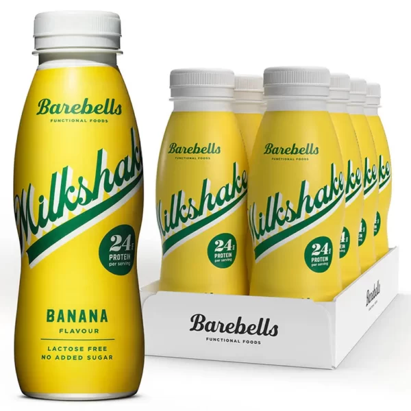 Barebells Protein Milkshake Banana 330ml Pack of 8