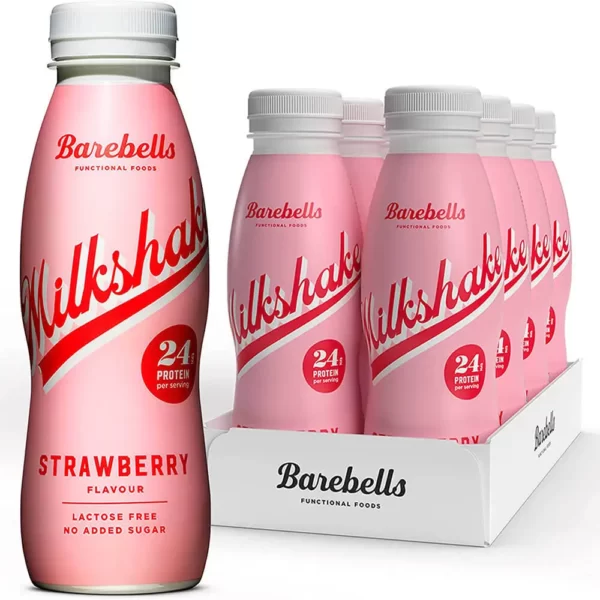 Barebells Protein Milkshake Strawberry 330ml Pack of 8