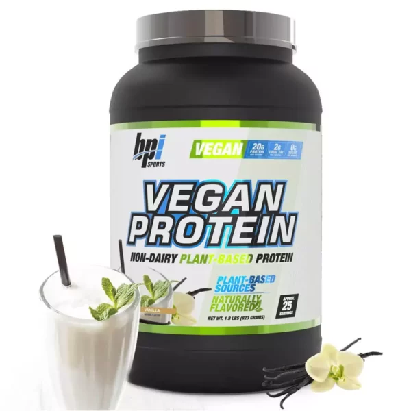 BPI Vegan Protein Vanilla 25 Servings 898g