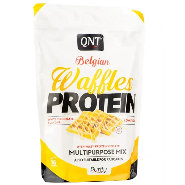 QNT Belgian Waffle Protein White Chocolate 16 Servings 480g