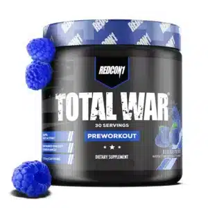 Redcon1, Total War Pre-Workout, 30S, Blue Raspberry, 435g